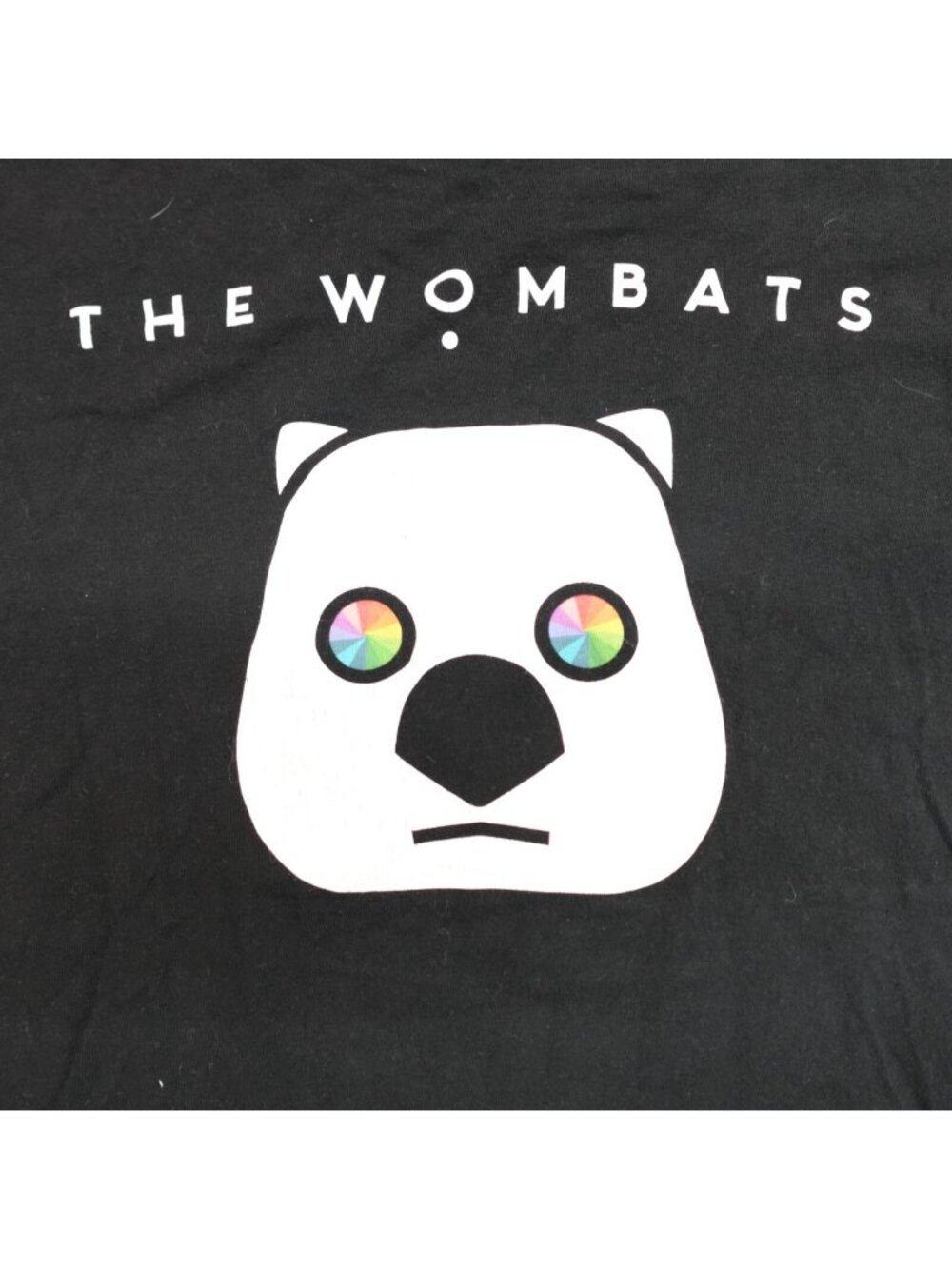 The Wombats Shirt Large Black Double Sided 2018 North American Tour